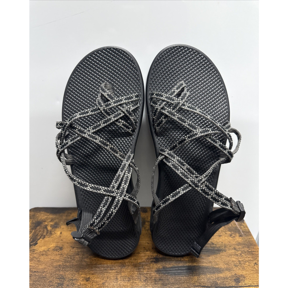 Chaco Women's 12 Men's 10 ZX/2 Sandals Black Backless Outdoor Hiking Slip On